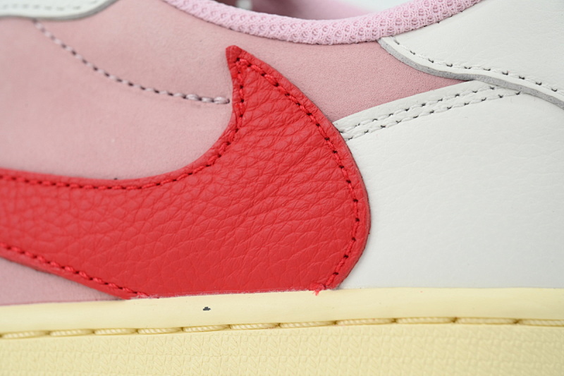 【BA9ZY】红勾 ZY版乔丹1代低帮 IQ7604-101 Travis Scott x Air Jordan 1 Low Red Tick