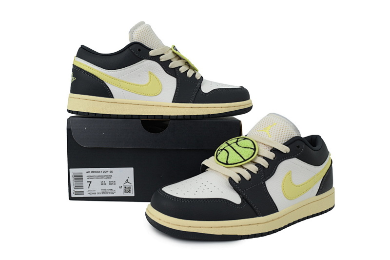 【AA1XH】A芥末绿 乔丹1代低帮 HQ3009-003 Air Jordan 1 Low 'Fall League'