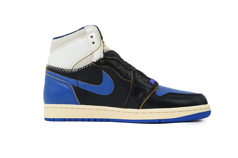 【DA0RN】闪电皇家蓝 RN版乔丹1代 IO7847-001 Fragment Design x Union LA x Air Jordan 1 Retro High OG 'Sport Royal