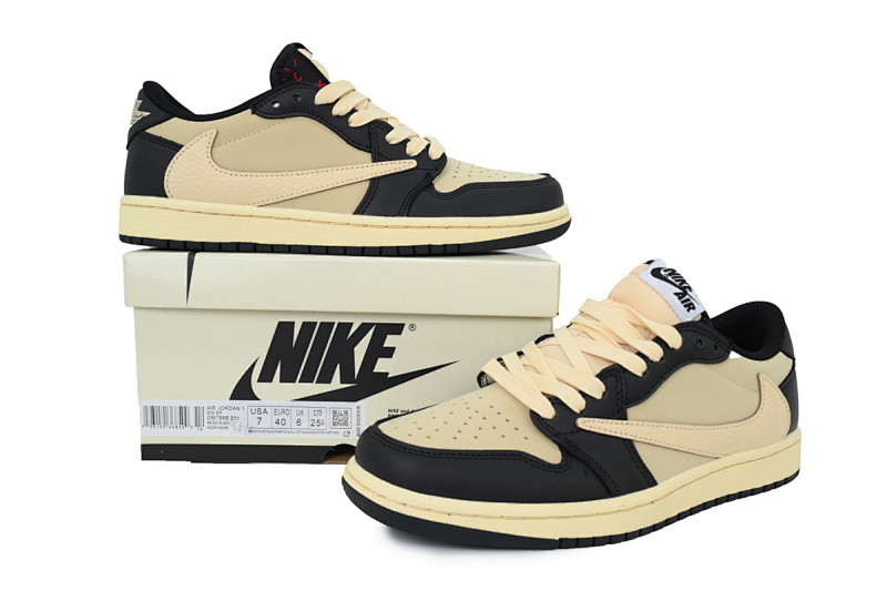 yupoo_320369_031285be.jpg 【AA1XH】奶油倒勾 乔丹1代低帮 DM7866-201 Travis Scott x Air Jordan 1 Retro Low OG SP 'Pale Vanilla'