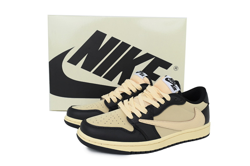 yupoo_320369_9042fc2e.jpg 【AA1XH】奶油倒勾 乔丹1代低帮 DM7866-201 Travis Scott x Air Jordan 1 Retro Low OG SP 'Pale Vanilla'