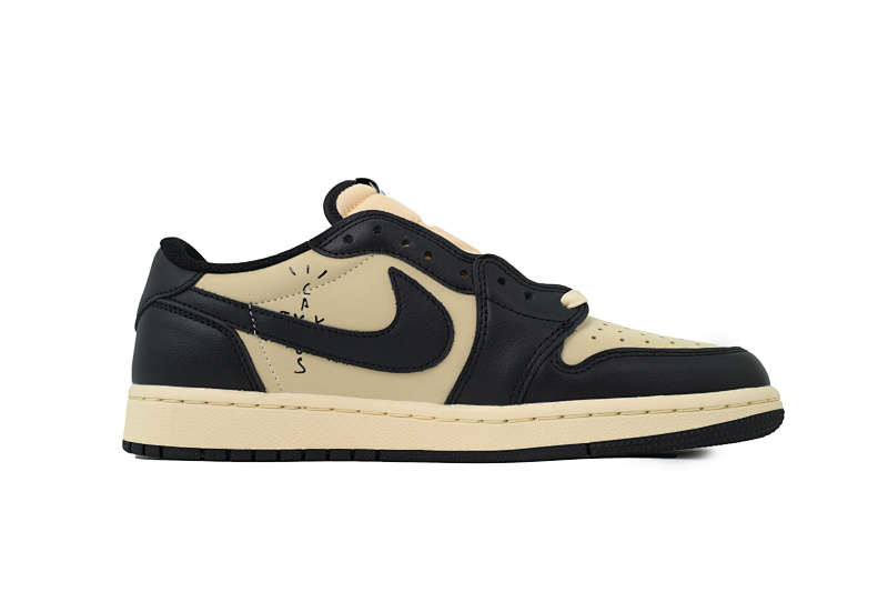 【BA9ZY】米色 ZY版乔丹1代低帮 DM7866-201 Travis Scott x Air Jordan 1 Retro Low OG SP 'Pale Vanilla'