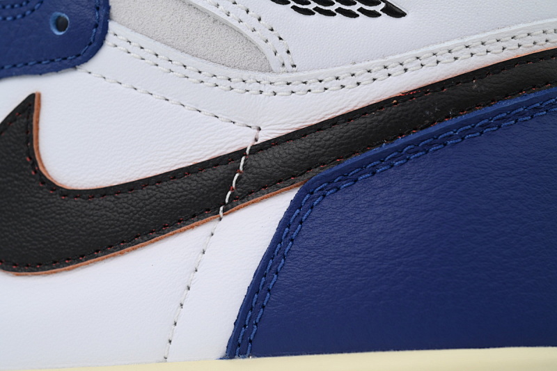 【BA2ZY】76黑蓝  ZY版乔丹1代 DZ5485-100 Air Jordan 1 Retro High OG 'Rare Air - Deep Royal Blue'