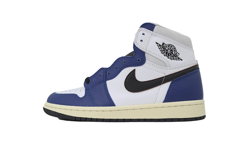 【BA2ZY】76黑蓝  ZY版乔丹1代 DZ5485-100 Air Jordan 1 Retro High OG 'Rare Air - Deep Royal Blue'