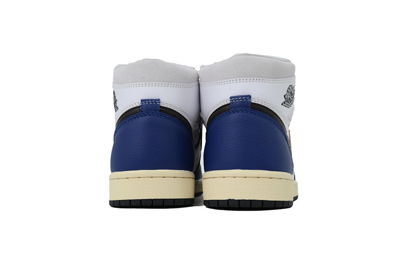 【BA2ZY】76黑蓝  ZY版乔丹1代 DZ5485-100 Air Jordan 1 Retro High OG 'Rare Air - Deep Royal Blue'