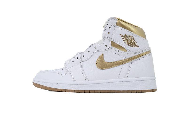 【BA2ZY】65白金 ZY版乔丹1代 FD2596-107 Wmns Air Jordan 1 Retro High OG 'Metallic Gold'