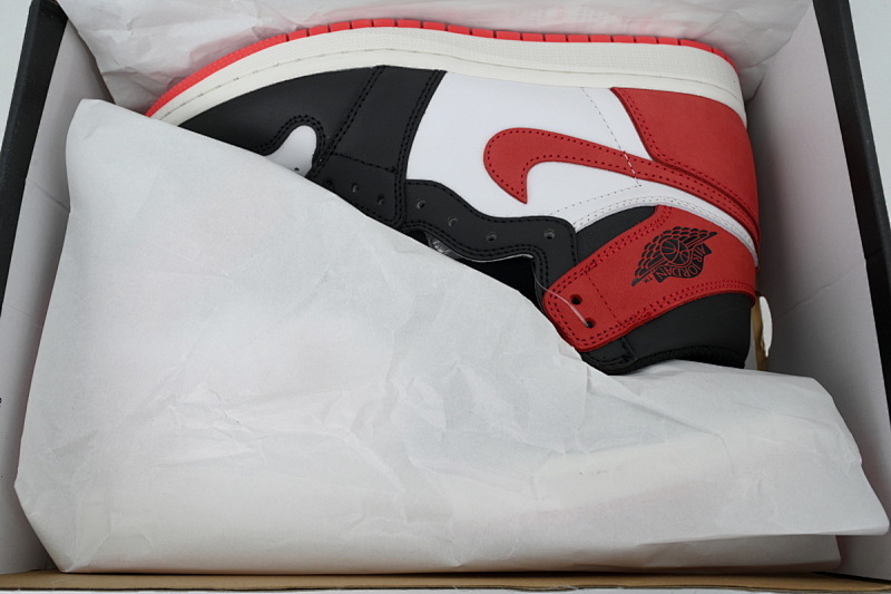 【BA2ZY】52六冠王黑橘红 ZY版乔丹1代 555088-112 Air Jordan 1 Retro High OG 'Best Hand in the Game - Track Red'