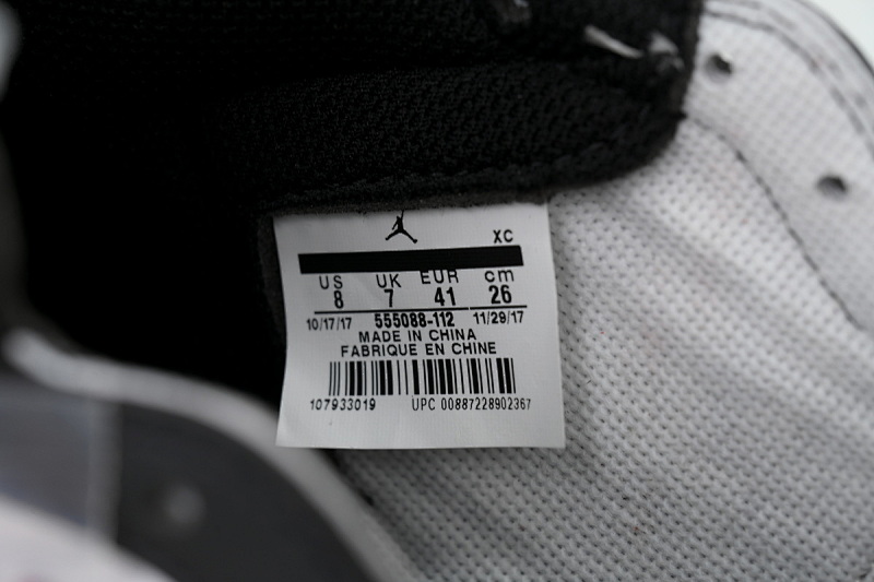 【BA2ZY】52六冠王黑橘红 ZY版乔丹1代 555088-112 Air Jordan 1 Retro High OG 'Best Hand in the Game - Track Red'