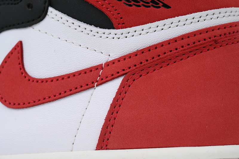 【BA2ZY】52六冠王黑橘红 ZY版乔丹1代 555088-112 Air Jordan 1 Retro High OG 'Best Hand in the Game - Track Red'