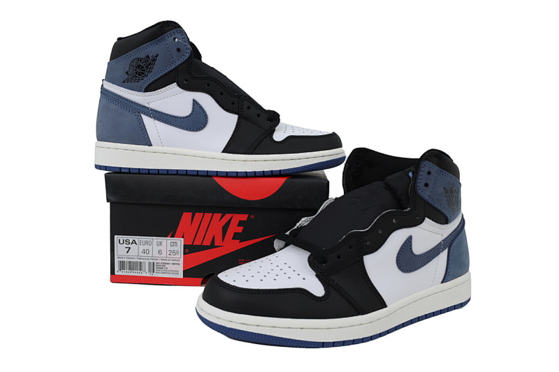 【BA2ZY】51六冠王贪玩蓝月 ZY版乔丹1代 555088-115 Air Jordan 1 Retro High OG 'Best Hand in the Game - Blue Moon'