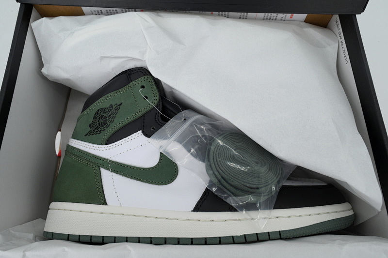 【BA2ZY】49六冠王墨绿  ZY版乔丹1代 555088-135 Air Jordan 1 Retro High OG 'Best Hand in the Game - Clay Green'