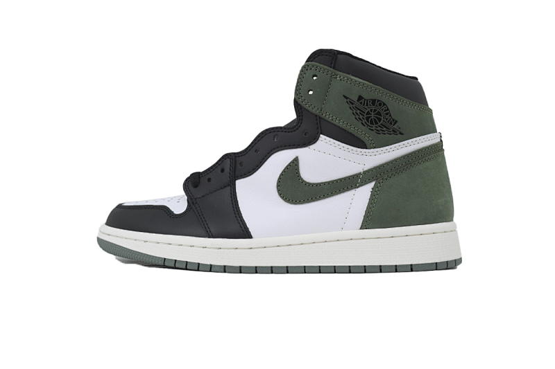 【BA2ZY】49六冠王墨绿  ZY版乔丹1代 555088-135 Air Jordan 1 Retro High OG 'Best Hand in the Game - Clay Green'