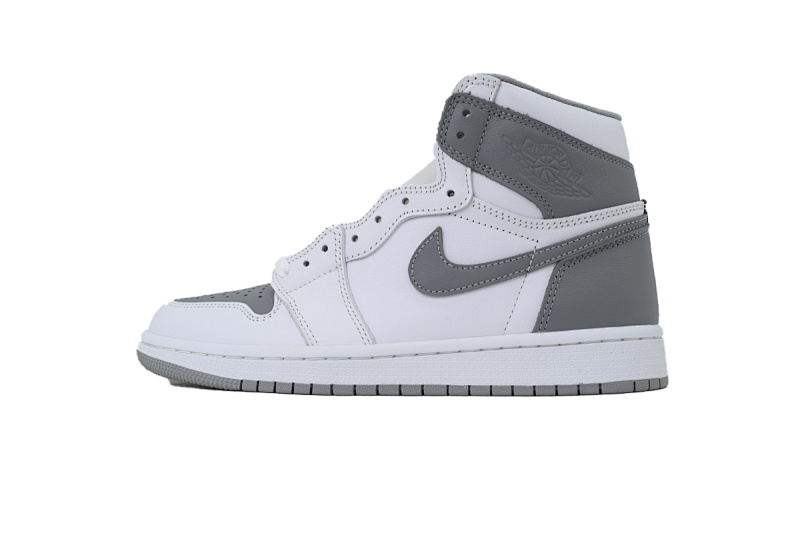 【BA2ZY】34复古白灰 ZY版乔丹1代 555088-037 Air Jordan 1 Retro High OG 'Stealth'