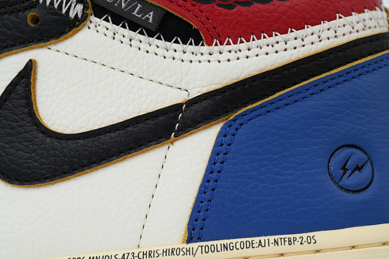 【DA0OG】UN红闪电 OG版乔丹1代复古篮球鞋 IO7847-002 Union LA x Air Jordan 1 Retro Black White Blue