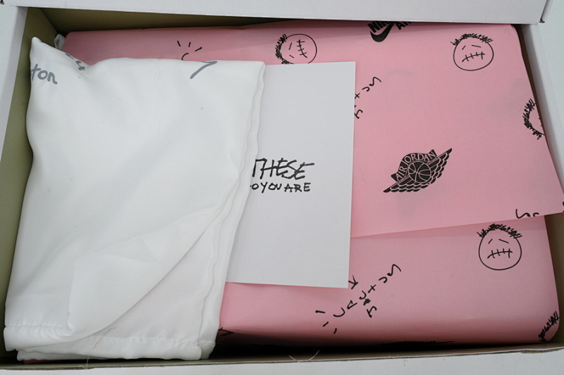 【BA9ZY】全白限量 ZY版乔丹1代低帮 TD1228-111 Travis Scott x Air Jordan 1 Retro Low OG SP 'Michael Rubin White '