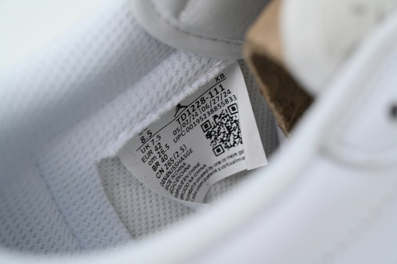 【BA9ZY】全白限量 ZY版乔丹1代低帮 TD1228-111 Travis Scott x Air Jordan 1 Retro Low OG SP 'Michael Rubin White '