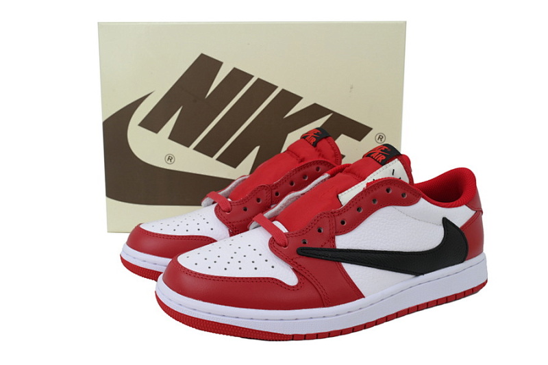 【CA1XP】白红 XP版乔丹1代低帮 DM7866-101 Travis Scott x Air Jordan 1 Retro White Red