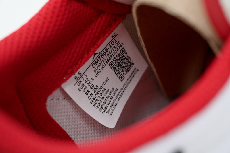 【CA1XP】白红 XP版乔丹1代低帮 DM7866-101 Travis Scott x Air Jordan 1 Retro White Red