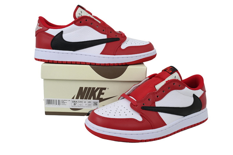 【CA1XP】白红 XP版乔丹1代低帮 DM7866-101 Travis Scott x Air Jordan 1 Retro White Red