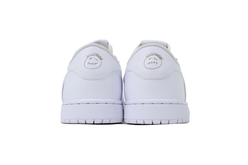 【CA1XP】全白倒勾 XP版乔丹1代低帮 TD1228-111 Travis Scott x Air Jordan 1 Retro Low OG SP 'Michael Rubin White '