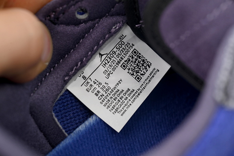 【CA3LR】蓝巫毒娃娃 LJR版本乔丹1代低帮 IH2309-500 Zion Williamson x Air Jordan 1 Retro Low OG 'Voodoo Alternate'