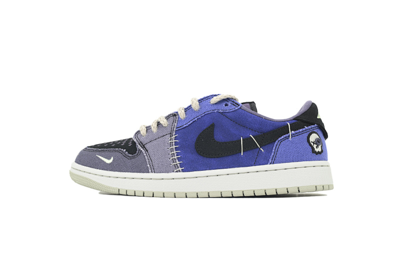 【CA3LR】蓝巫毒娃娃 LJR版本乔丹1代低帮 IH2309-500 Zion Williamson x Air Jordan 1 Retro Low OG 'Voodoo Alternate'