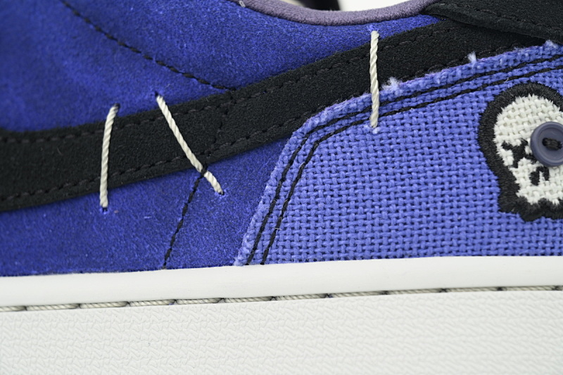 【CA3LR】蓝巫毒娃娃 LJR版本乔丹1代低帮 IH2309-500 Zion Williamson x Air Jordan 1 Retro Low OG 'Voodoo Alternate'