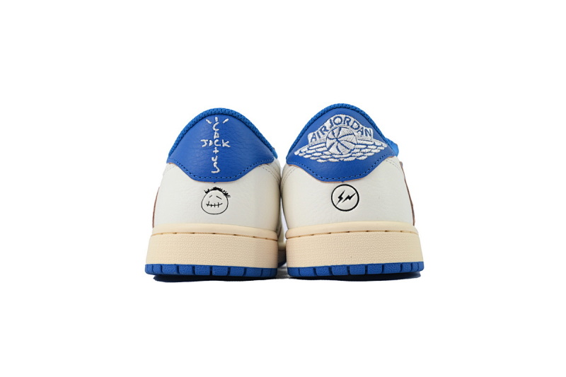 【EA5LR】倒钩10.0 LJR版本乔丹1代 DM7866-104 Fragment Design x Travis Scott x Air Jordan 1 Retro Low