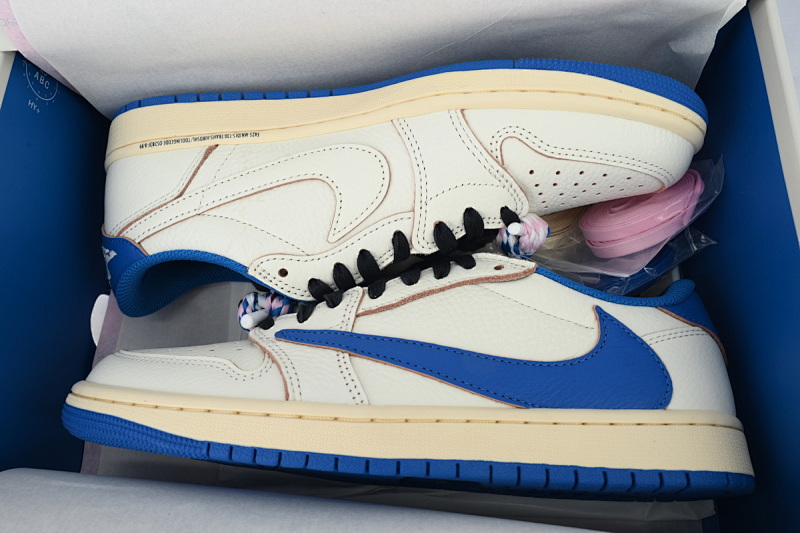 【EA5LR】倒钩10.0 LJR版本乔丹1代 DM7866-104 Fragment Design x Travis Scott x Air Jordan 1 Retro Low