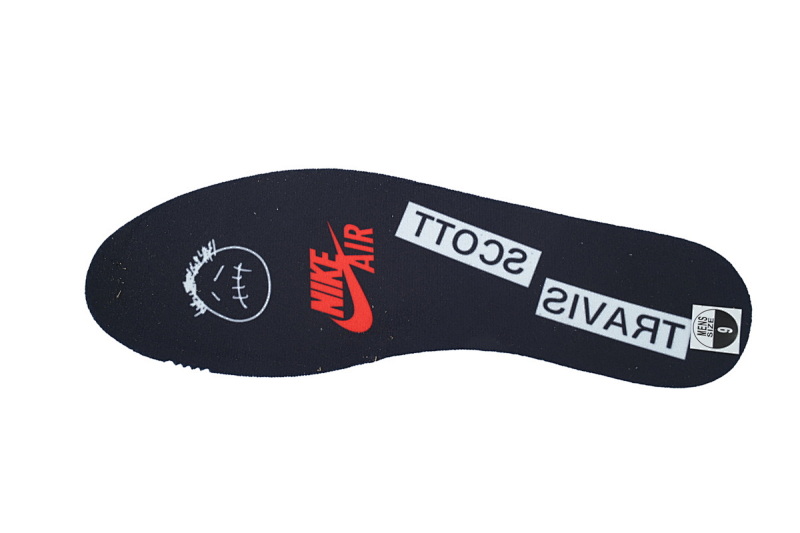 【EA5LR】黑倒钩低帮  LJR版本乔丹1代 DM7866-001 Travis Scott x Air Jordan 1 Low OG SP Black Phantom