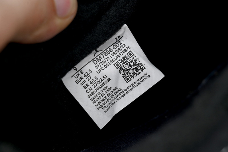 【EA5LR】黑倒钩低帮  LJR版本乔丹1代 DM7866-001 Travis Scott x Air Jordan 1 Low OG SP Black Phantom