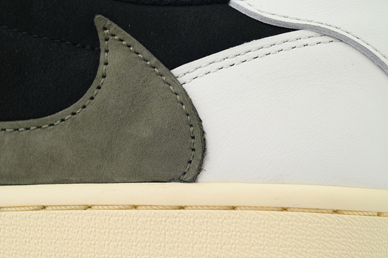 【EA5LR】黑绿倒钩 LJR版本乔丹1代 DZ4137-106 Air Jordan 1 Low OG WMNS “Olive”Black Green Olive