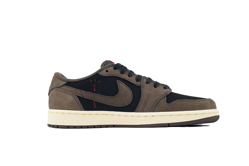 【EA5LR】倒钩低  LJR版本乔丹1代 CQ4277-001 Travis Scott x Air Jordan 1 Low OG SP-T