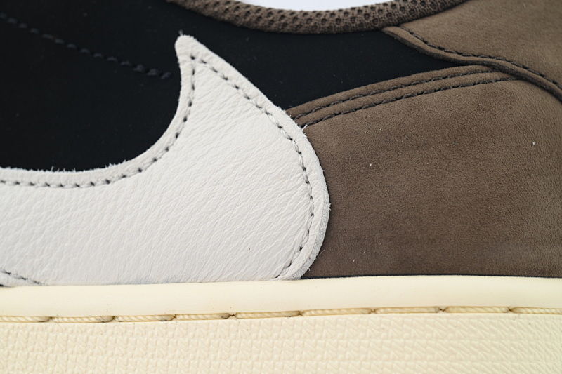 【EA5LR】倒钩低  LJR版本乔丹1代 CQ4277-001 Travis Scott x Air Jordan 1 Low OG SP-T