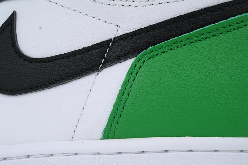 【EA5LR】黑绿脚趾 LJR版本乔丹1代 FD1437-031 Air Jordan 1 Retro High OG GS 'Lucky Green'