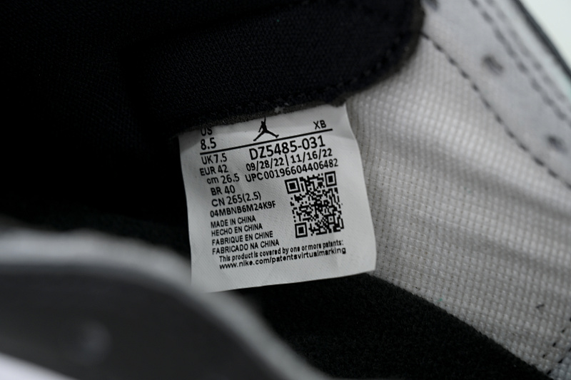 【EA5LR】黑绿脚趾 LJR版本乔丹1代 FD1437-031 Air Jordan 1 Retro High OG GS 'Lucky Green'
