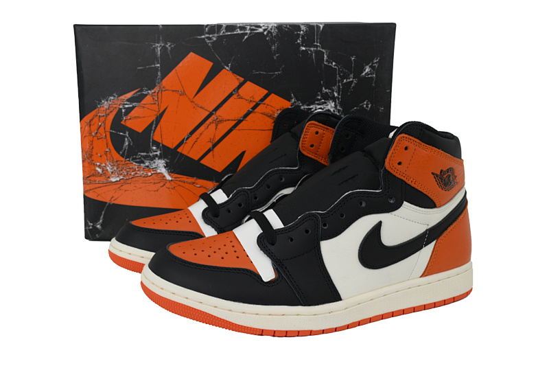【EA5LR】新黑扣碎 LJR版本乔丹1代 DZ5485-008 Air Jordan 1 Retro High OG “Shattered Backboard”