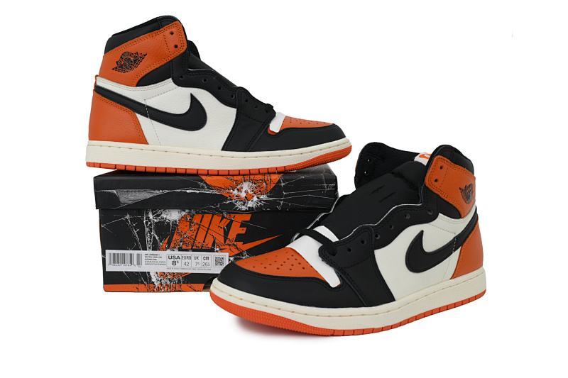 【EA5LR】新黑扣碎 LJR版本乔丹1代 DZ5485-008 Air Jordan 1 Retro High OG “Shattered Backboard”