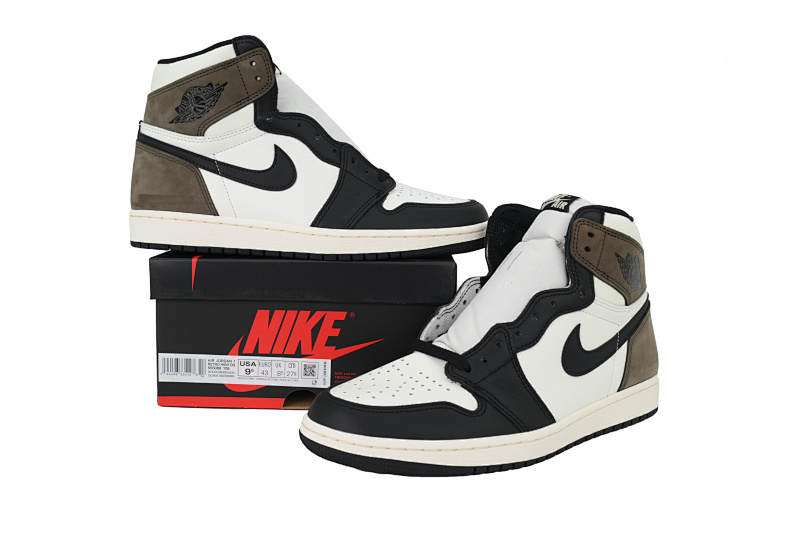 【EA5LR】小倒钩 LJR版本乔丹1代 555088-105 Air Jordan 1 Retro High OG 'Dark Mocha'