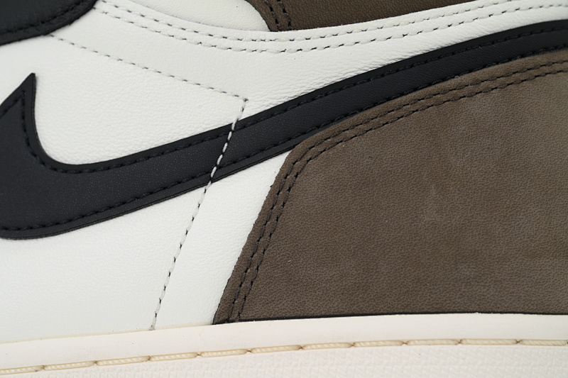 【EA5LR】小倒钩 LJR版本乔丹1代 555088-105 Air Jordan 1 Retro High OG 'Dark Mocha'
