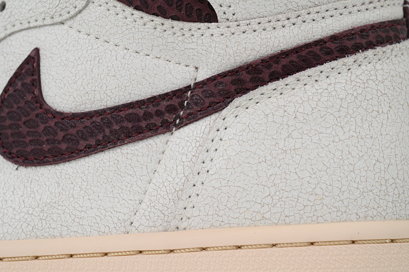 【EA0LR】蛇纹 LJR版本乔丹1代  DO7097-100 Air Jordan 1 High OG Grey Brown Snake Pattern