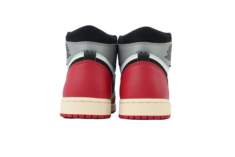 【EA0LR】复刻UN白红 LJR版本乔丹1代 HV8563-600 Union LA x Air Jordan 1 Retro High OG SP 'Chicago Shadow'
