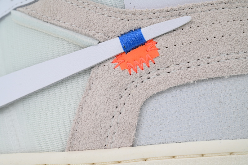 【EA0LR】OW白联名 LJR版本乔丹1代  AQ0818-100 OFF WHITE X Air Jordan 1 White