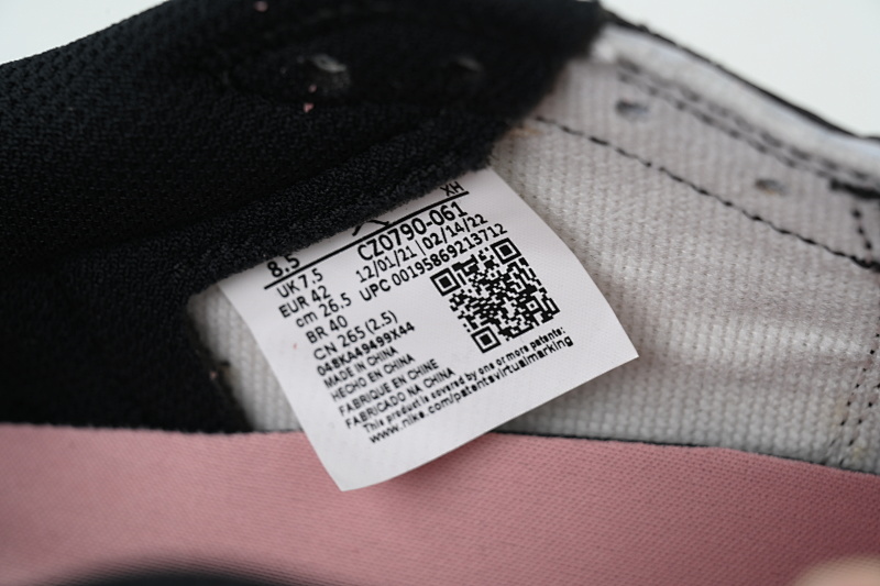 【CA3LR】黑粉低帮 LJR版本乔丹1代低帮 CZ0790-061  Air Jordan 1 Retro Low OG 'Bleached Coral'