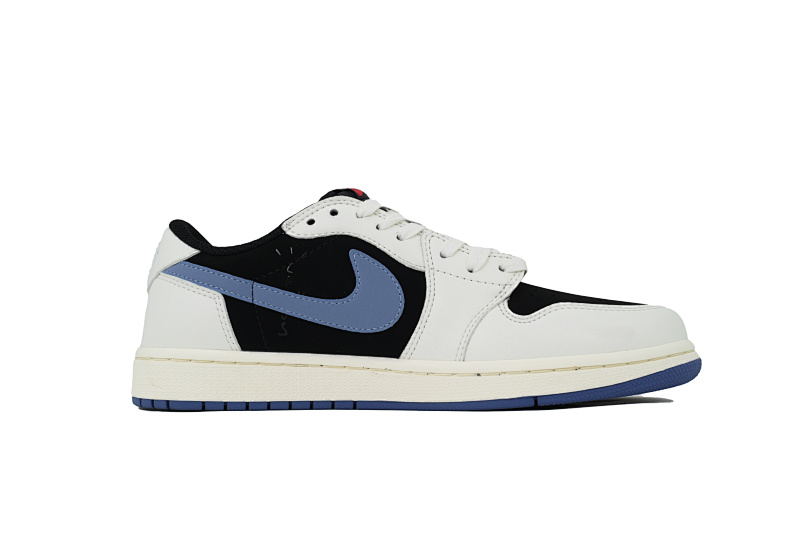 【AA1XH】低倒钩黑玉 乔丹1代低帮 DM7866-040 Travis Scott x Air Jordan 1 Low Low Hooked Black Jade