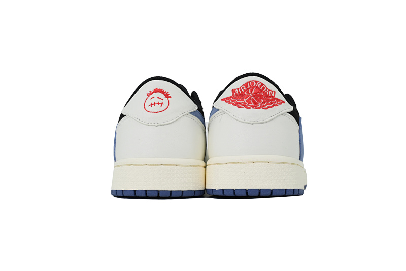 【AA1XH】低倒钩黑玉 乔丹1代低帮 DM7866-040 Travis Scott x Air Jordan 1 Low Low Hooked Black Jade