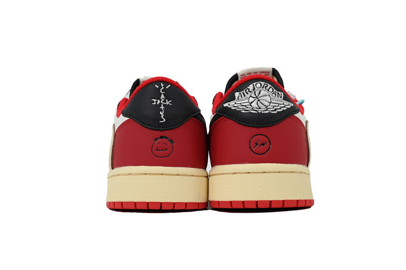 yupoo_322070_820c2f87.jpg 【AA1XH】黑白红倒钩 乔丹1代低帮 DM7866-166 Travis Scott x Air Jordan 1 Black White Red Hook