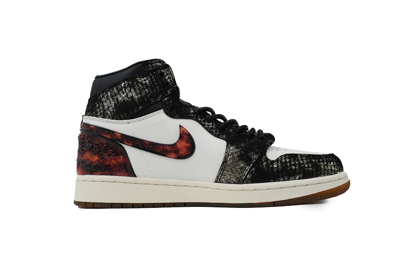 【CA5XH】高班玄武 乔丹1代复古篮球鞋  IB3165-091 Air Jordan 1 Retro High OG 'Year of the Snake'