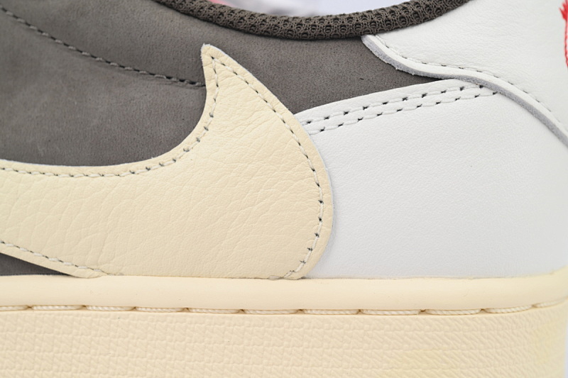 【CA1RN】倒钩3.0 RN版乔丹1代低帮  DM7866-162 Travis Scott x Air Jordan 1 Low White Brown Barb