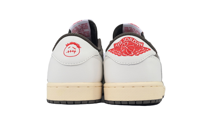 【CA1RN】倒钩3.0 RN版乔丹1代低帮  DM7866-162 Travis Scott x Air Jordan 1 Low White Brown Barb